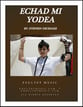 Echad Mi Yodea Three-Part Mixed choral sheet music cover